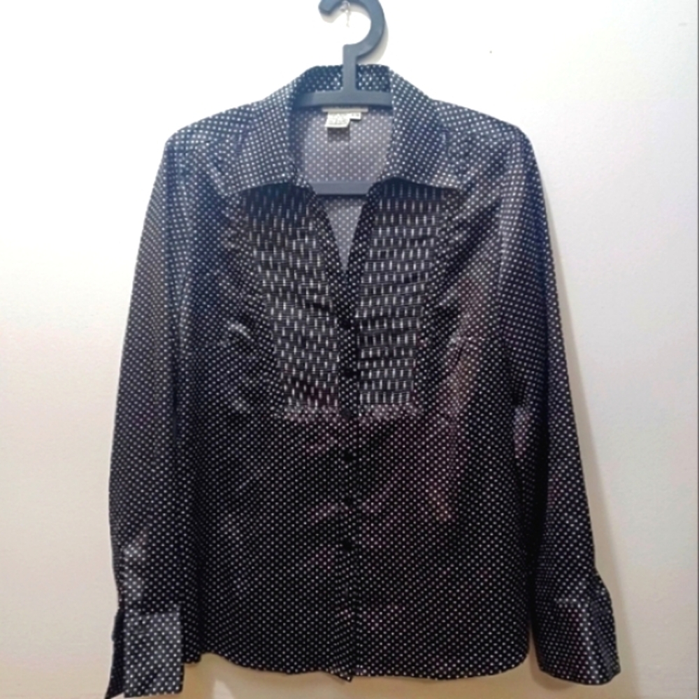 Polka Dots Button Up Shirt